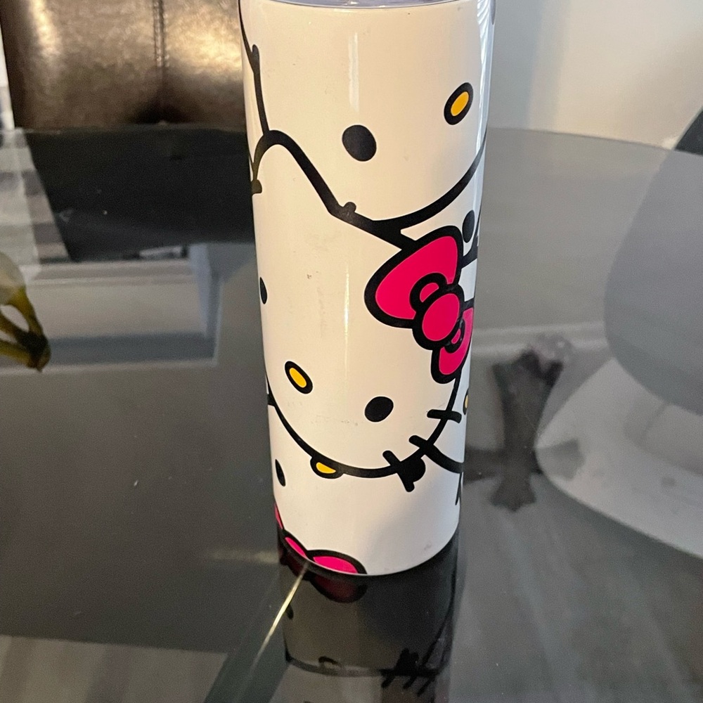Hello Kitty White and Pink Tumbler